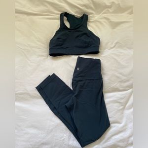 Lululemon align leggings and bra set